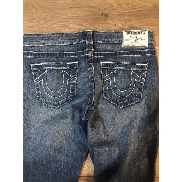 True Religion Women's Basic Skinny Jean All Over Natural Stretch 28 - Picture 3 of 11
